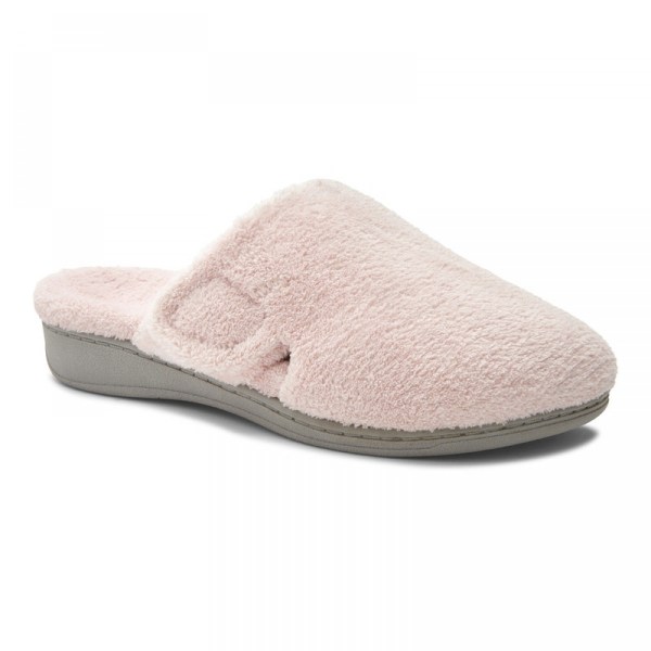 Vionic Slippers Ireland - Gemma Mule Slippers Pink - Womens Shoes On Sale | ZAXFO-2765